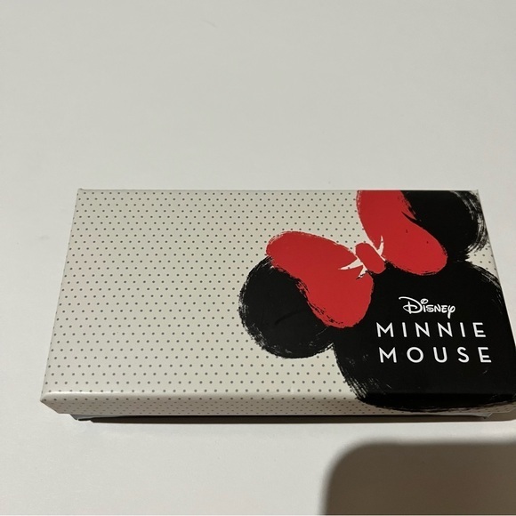 Disney Minnie Mouse Earrings and Trinket Tray Sterling Silver with CZ - Picture 3 of 5